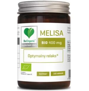 MELISA EKSTRAKT BIO (400 mg) 100 TABLETEK - BE ORGANIC