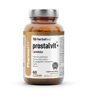 KAPSUŁKI NA PROSTATĘ (PROSTALVIT) BEZGLUTENOWE 60 szt. - PHARMOVIT (HERBALLINE)