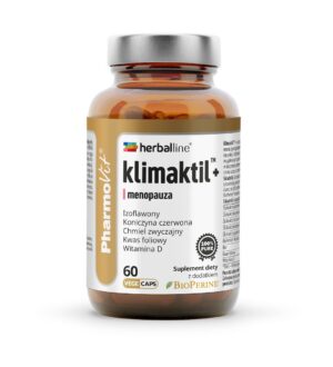 KAPSUŁKI NA MENOPAUZĘ (KLIMAKTIL) BEZGLUTENOWE 60 szt. - PHARMOVIT (HERBALLINE)