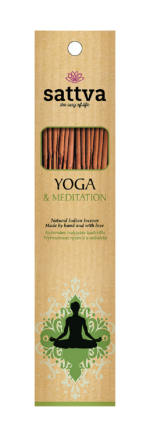 KADZIDEŁKA INDYJSKIE JOGA I MEDYTACJA (15 szt.) 30 g - SATTVA (WELLNESS)