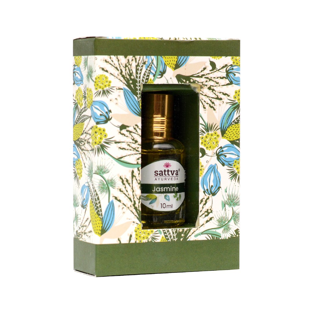 PERFUMY W OLEJKU JAŚMIN (ROLL-ON) 10 ml - SATTVA (AYURVEDA) - obrazek 2