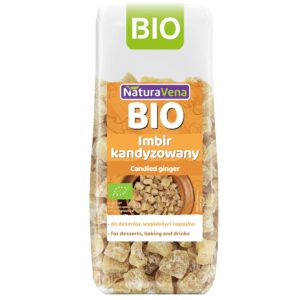 IMBIR KANDYZOWANY BIO 100 g - NATURAVENA