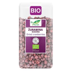 ŻURAWINA SUSZONA NIESŁODZONA BIO 100 g - BIO PLANET