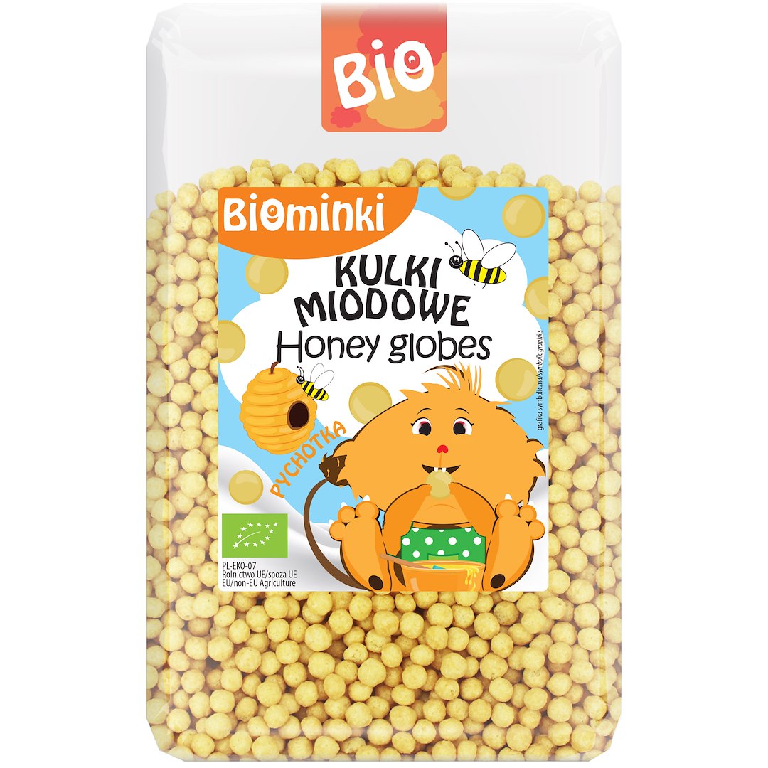 KULKI MIODOWE BIO 500 g - BIOMINKI