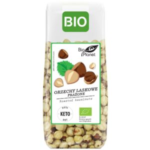 ORZECHY LASKOWE BLANSZOWANE PRAŻONE BIO 350 g - BIO PLANET