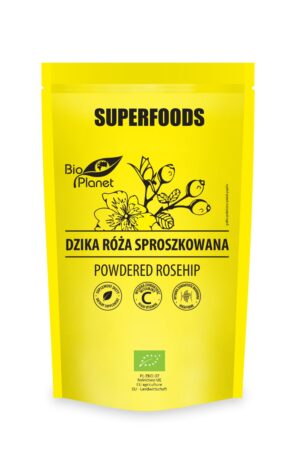 DZIKA RÓŻA SPROSZKOWANA BIO 150 g - BIO PLANET SUPERFOODS