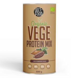BIAŁKO VEGE MIX KAKAO BIO 500 g - DIET-FOOD