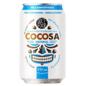 WODA KOKOSOWA NATURALNA NIEGAZOWANA 330 ml - DIET-FOOD (COCOSA)