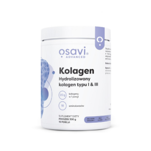 KOLAGEN HYDROLIZOWANY W PROSZKU BEZGLUTENOWY 300 g - OSAVI