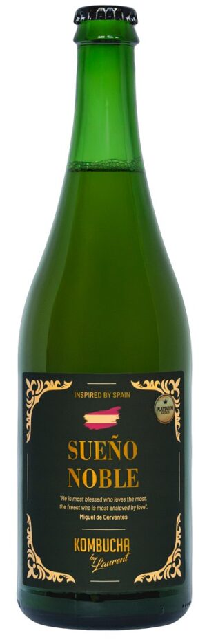KOMBUCHA O SMAKU KWIATÓW POMARAŃCZY (MIQUEL DE CERVANTES) BIO 750 ml - KOMBUCHA BY LAURENT (PLATINIUM)