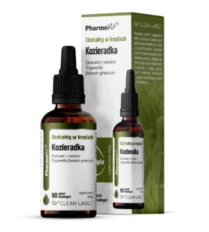 EKSTRAKTY W KROPLACH KOZIERADKA BEZGLUTENOWE 30 ml - PHARMOVIT (CLEAN LABEL)