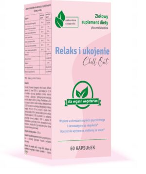 KAPSUŁKI NA RELAKS I USPOKOJENIE 60 szt. - PASOLEQ (CHILL OUT)