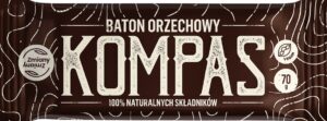 BATON ORZECHOWY KOMPAS BEZGLUTENOWY 70 g - ZMIANY ZMIANY