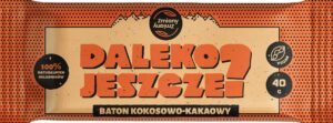 BATON DAKTYLOWY KOKOS - KAKAO DALEKO JESZCZE BEZGLUTENOWY 40 g - ZMIANY ZMIANY