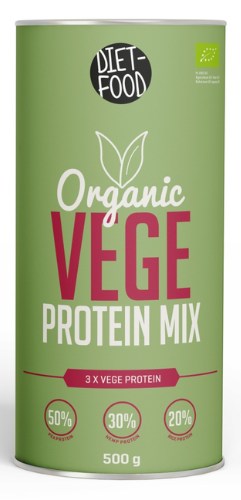 BIAŁKO VEGE MIX BIO 500 g - DIET-FOOD