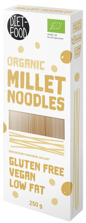 MAKARON (JAGLANY) NOODLE BIO 250 g - DIET-FOOD