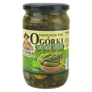 OGÓRKI KONSERWOWE KARTUSKIE BIO 670 g (360 g) - OD ZENKA TRADYCYJNIE