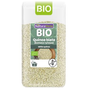 QUINOA BIAŁA (KOMOSA RYŻOWA) BEZGLUTENOWA BIO 450 g - NATURAVENA