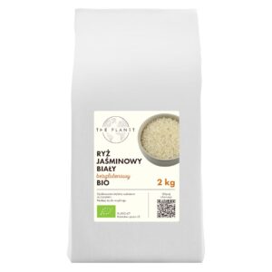 RYŻ JAŚMINOWY BIAŁY BEZGLUTENOWY BIO 2 kg - THE PLANET