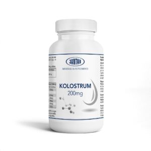 COLOSTRUM WOŁOWE (200 mg) 60 KAPSUŁEK - JANTAR