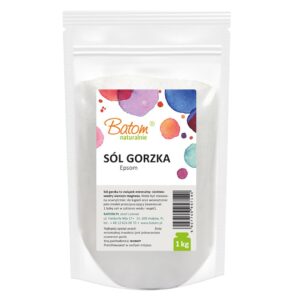 SÓL GORZKA EPSOM (KĄPIELOWA) 1 kg - BATOM