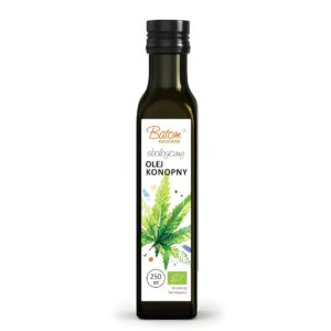 OLEJ KONOPNY TŁOCZONY NA ZIMNO BIO 250 ml - BATOM
