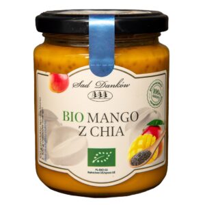 MANGO Z CHIA BEZ DODATKU CUKRÓW BIO 250 g - SAD DANKÓW