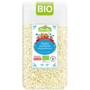 PŁATKI OWSIANE BEZGLUTENOWE BIO (POLSKA) 350 g - BIO RAJ
