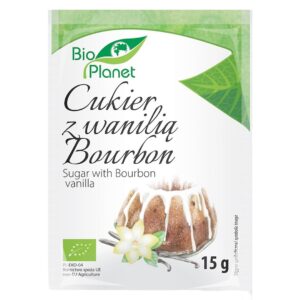 CUKIER Z WANILIĄ BOURBON BIO 15 g - BIO PLANET