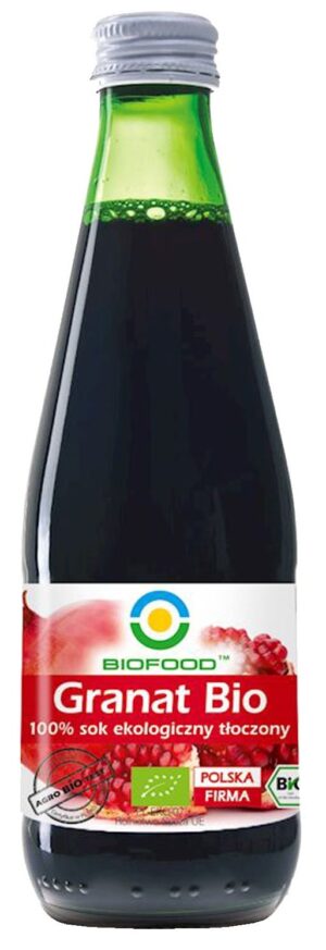 SOK Z GRANATU NFC BEZGLUTENOWY BIO 300 ml - BIOFOOD
