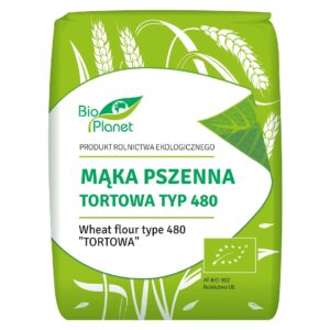 MĄKA PSZENNA TORTOWA TYP 480 BIO 1 kg - BIO PLANET