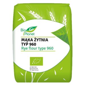 MĄKA ŻYTNIA TYP 960 BIO 1 kg - BIO PLANET