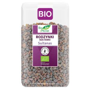 RODZYNKI SUŁTANKI BEZGLUTENOWE BIO 1 kg - BIO PLANET
