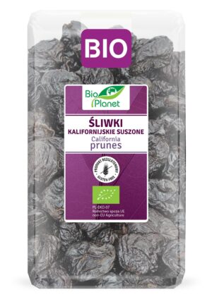 ŚLIWKI KALIFORNIJSKIE SUSZONE BEZGLUTENOWE BIO 1 kg - BIO PLANET