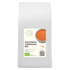 SOCZEWICA CZERWONA BIO 1 kg - THE PLANET