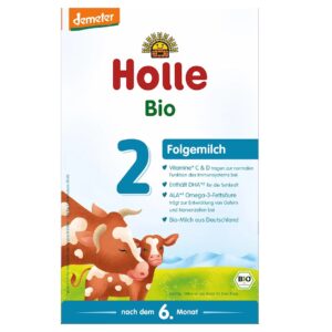 MLEKO KROWIE 2 NASTĘPNE DLA NIEMOWLĄT PO 6 MIESIĄCU DEMETER BIO 600 g - HOLLE