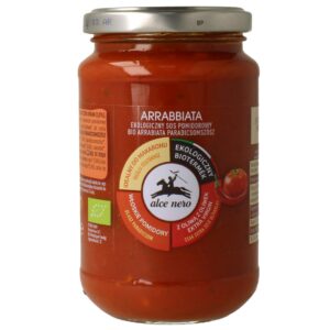 SOS POMIDOROWY Z CHILI ARRABBIATA BIO 350 g - ALCE NERO