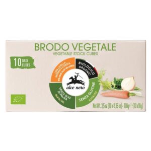 BULION - KOSTKI WARZYWNE BIO (10 x 10 g) 100 g - ALCE NERO