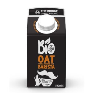 NAPÓJ OWSIANY BARISTA BEZ DODATKU CUKRÓW BIO 500 ml - THE BRIDGE