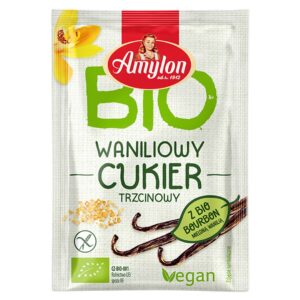 CUKIER Z WANILIĄ BOURBON BEZGLUTENOWY BIO 20 g - AMYLON