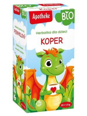 HERBATKA DLA DZIECI - KOPER WŁOSKI BIO (20 x 1,5 g) 30 g - APOTHEKE