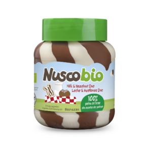 KREM DUO ORZECHOWO - KAKAOWO - MLECZNY BIO 400 g - NUSCOBIO
