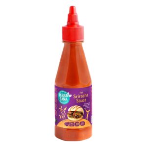 SOS Z OSTREJ PAPRYKI CHILI SRIRACHA BEZGLUTENOWY BIO 250 g - TERRASANA