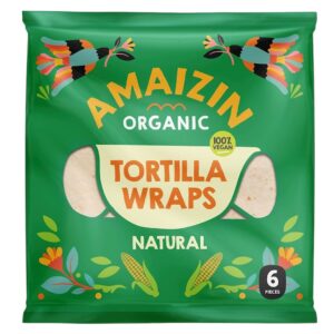 TORTILLA WRAPS BIO (6 szt.) 240 g - AMAIZIN