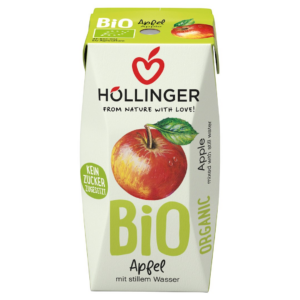 NEKTAR JABŁKOWY BEZ DODATKU CUKRÓW BIO 200 ml - HOLLINGER