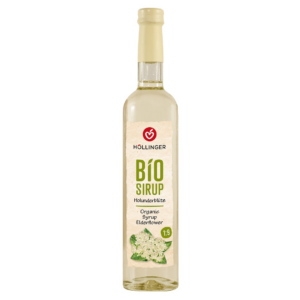 SYROP O SMAKU KWIATÓW CZARNEGO BZU BIO 500 ml - HOLLINGER