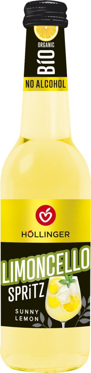 DRINK MUSUJĄCY BEZALKOHOLOWY LIMONCELLO BIO 330 ml - HOLLINGER