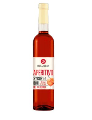 SYROP DO DRINKÓW I KOKTAJLI APERITIVO BIO 500 ml - HOLLINGER